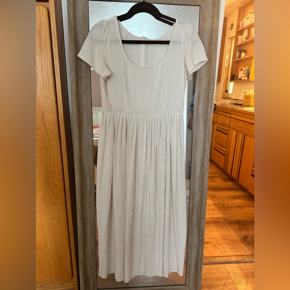 Christy Dawn Scarlet dress in eggshell - Picture 4 of 10